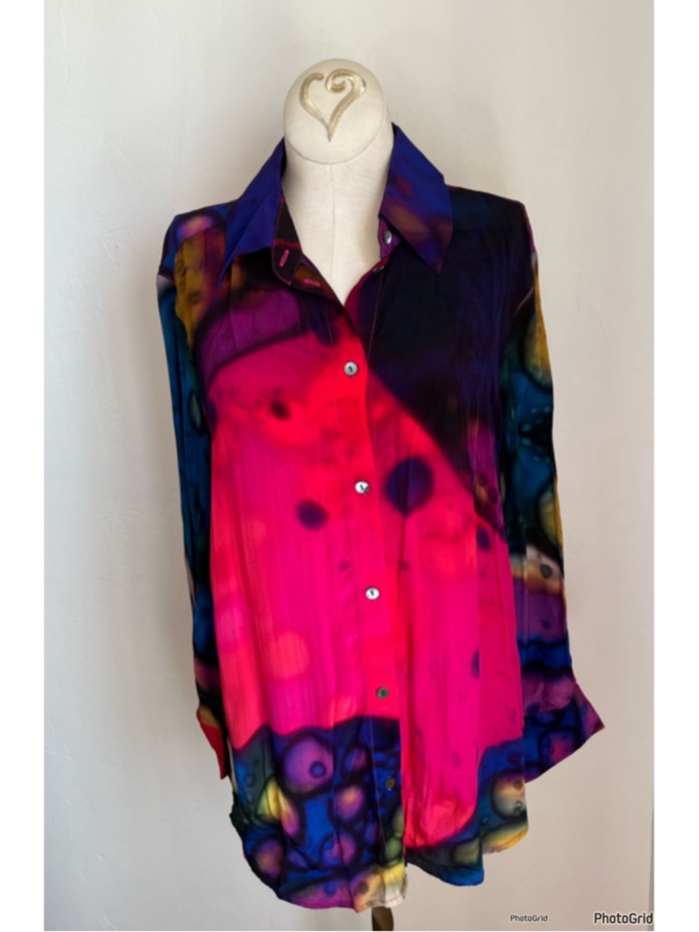 Tyler Mcgillivary Colorful Button Down Top XS